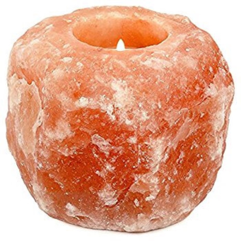 Himalayan Salt Crystal Tea Light Votive Holder